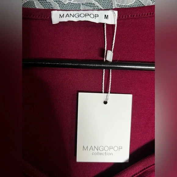 Mangopop Whine Long Sleeved Bodysuit - Picture 2 of 5